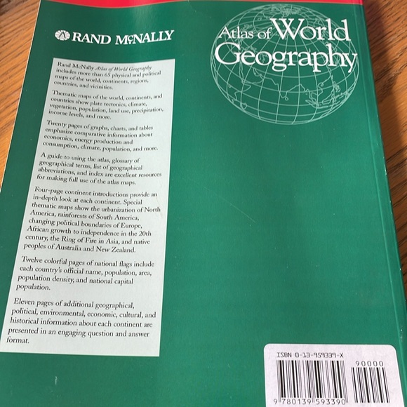 Rand McNally Atlas of World Geography 2003 Edition - Picture 2 of 2